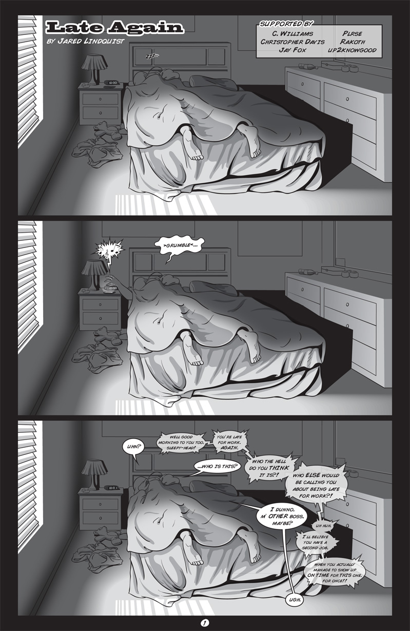 Late Again – page 1